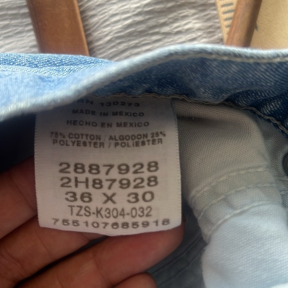 Lee Carpenter Blue Denim Jeans - Picture 6 of 9